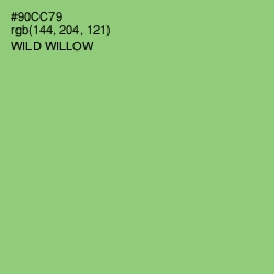 #90CC79 - Wild Willow Color Image